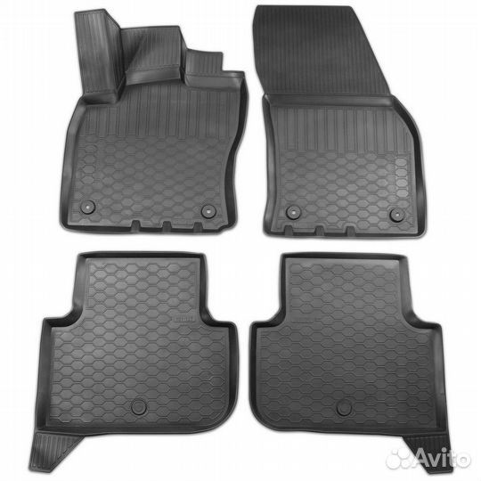 Коврики салона VW Tiguan II (DSG ркпп) 16-20 20