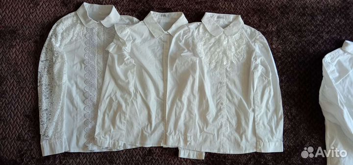 Блузки школьные для девочек