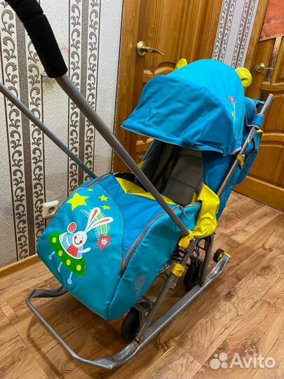 Санки коляска ника 7