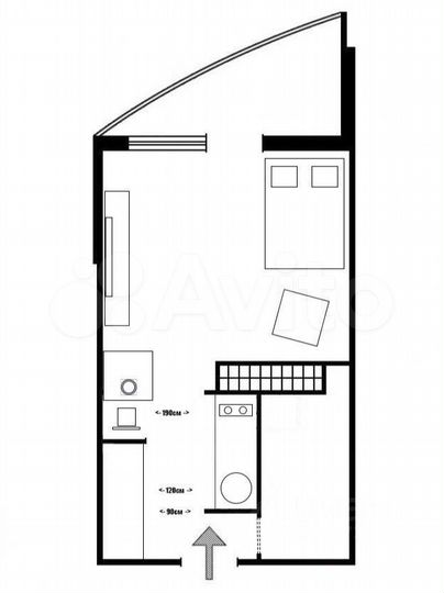 Квартира-студия, 31 м², 4/16 эт.