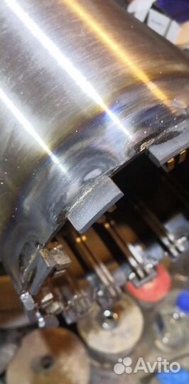 Восстановление алмазных коронок