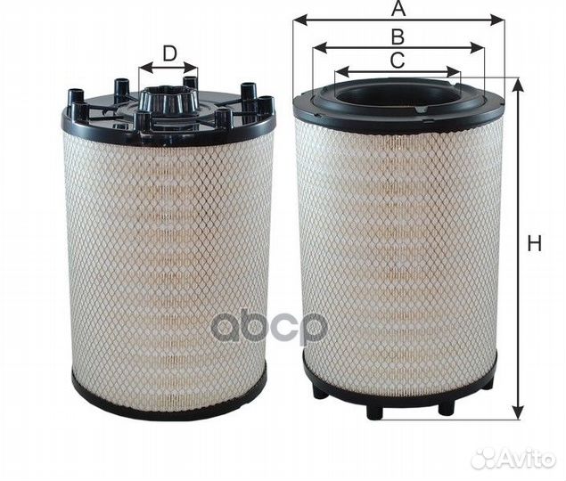 Фильтр воздушный AG1114 Goodwill