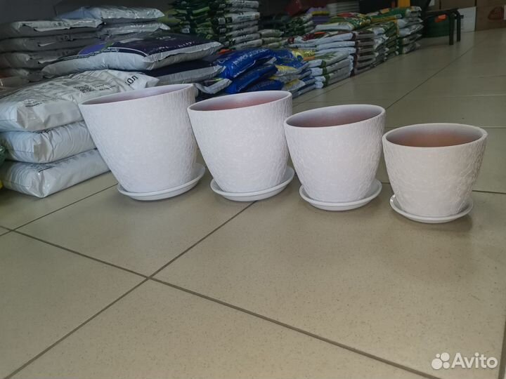 Керамические горшки для цветов