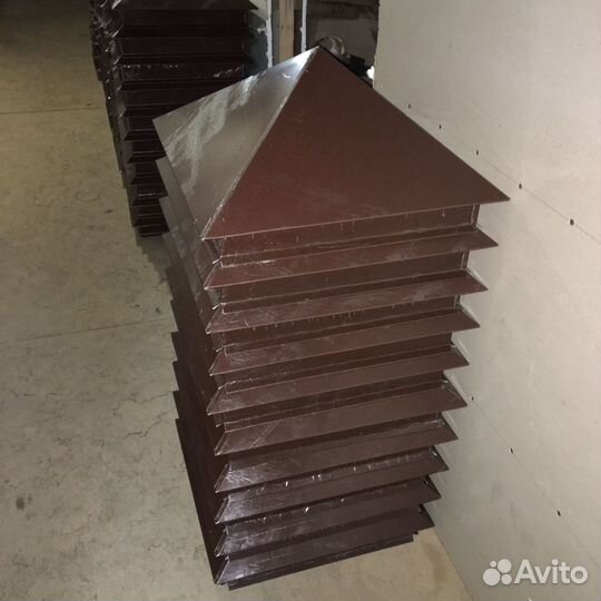 Колпаки на забор