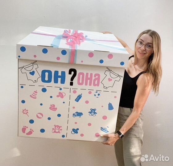 Коробка подарочная для шаров