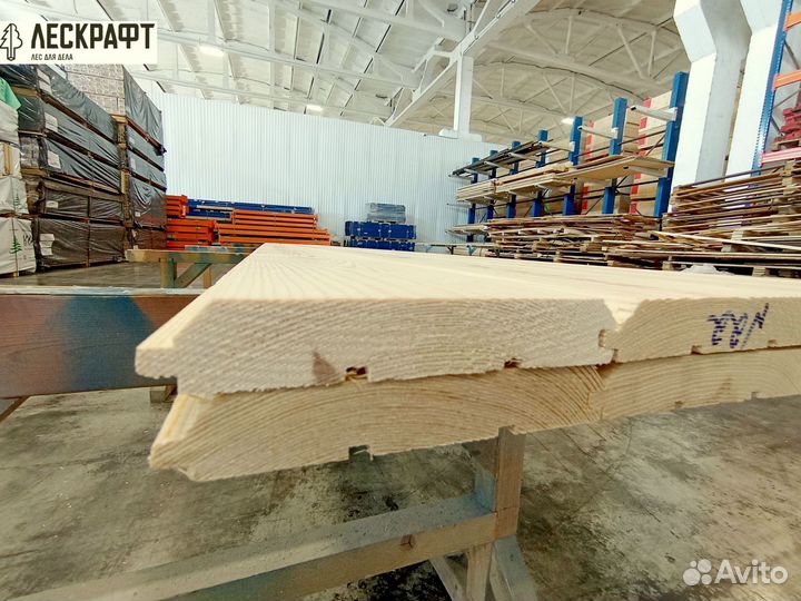 Имитация бруса 16*145*6000 сорт C сосна (6 шт.)