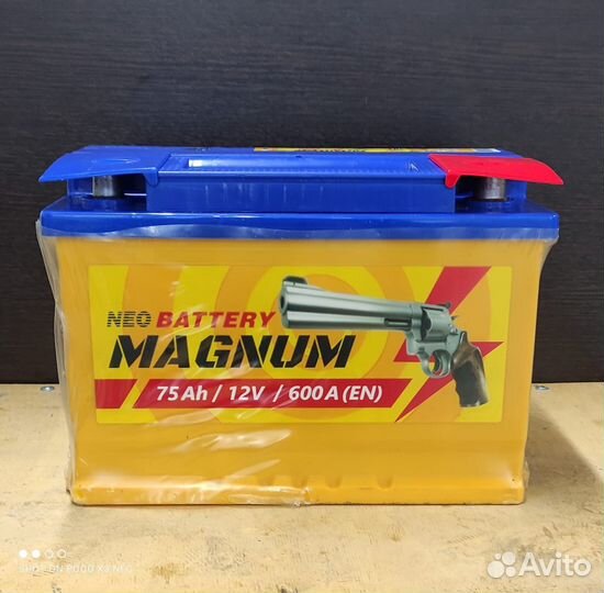 Аккумулятор Magnum 75 Ач для Renault Logan