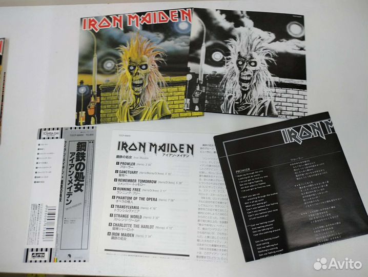 CD мини винил Iron Maiden 4шт. Цена за все