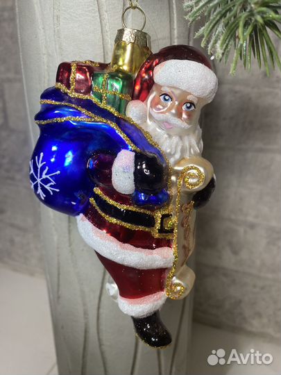 Дед мороз елочное украшение