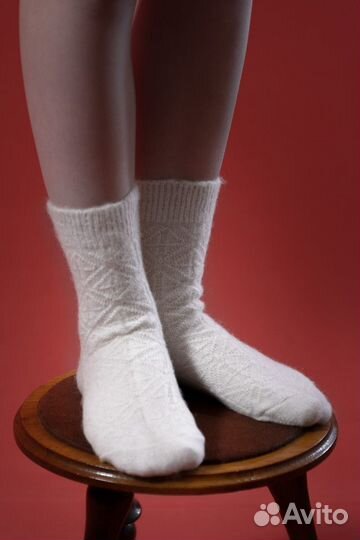 Шерстяные носки женские
