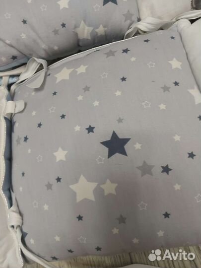 Подушка-позиционер бортики в кроватку