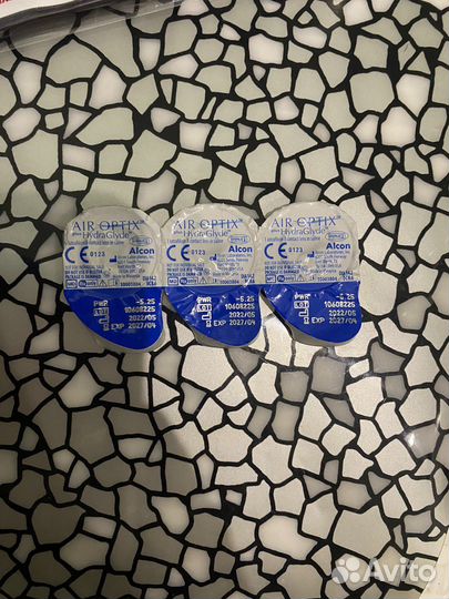 Линзы контактные