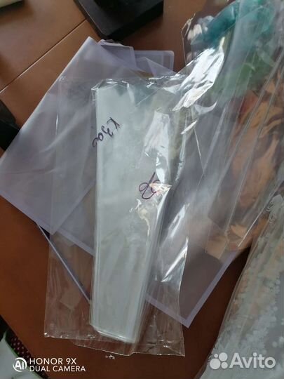 Упаковки для цветов, цветные ленты, крафт