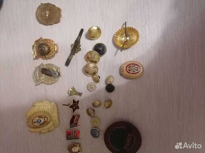 Фурнитура для военной формы, кокарда, петлички