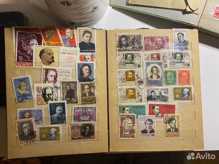 Большая коллекция марок СССР