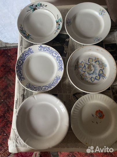 Тарелки СССР