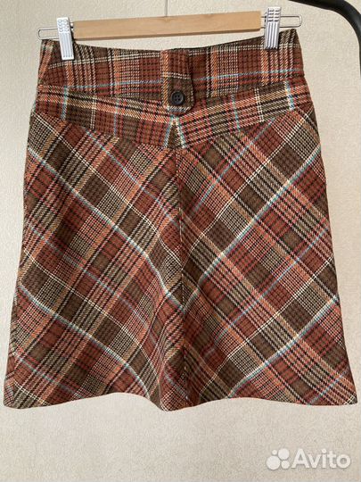 Юбка H&M в клетку