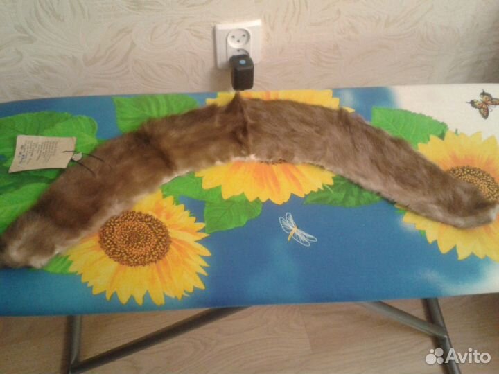 Норковый воротник новый