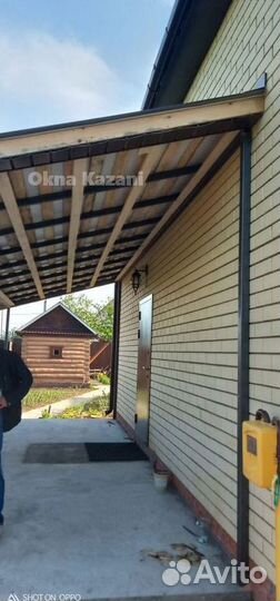 Рама с крышей на балкон