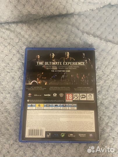 Mortal kombat Xl ps4 б/у