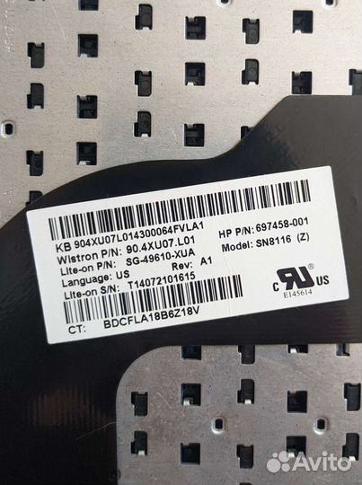 Клавиатура для ноутбука HP Pavilion DV7-7000