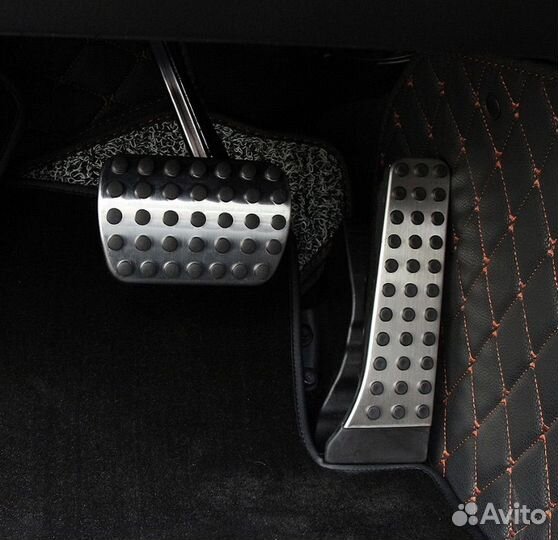 Накладки на педали Mercedes 3 шт