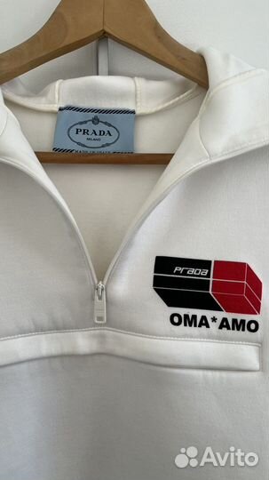 Толстовка Prada x OMA*AMO