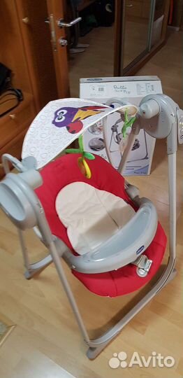 Детские качели Chicco для новорожденных