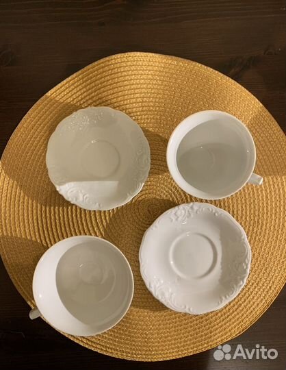 Чайная кофейная пара винтаж