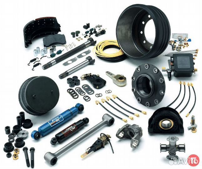 Вал промежуточный демультипликатора (короткий) кпп Fuller 12JS200T-1707050 (1707051+1707056)