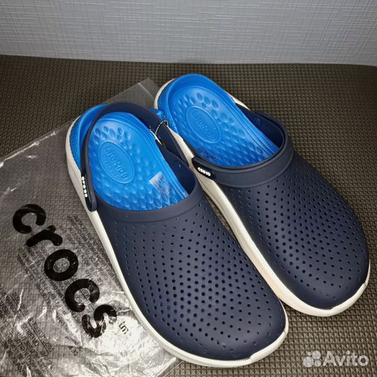 Crocs literide новые шлёпанцы тапки