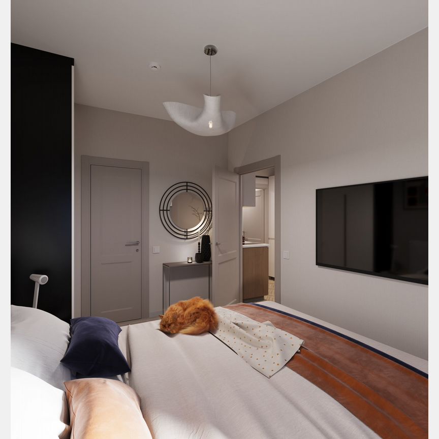 2-к. квартира, 49 м², 2/25 эт.