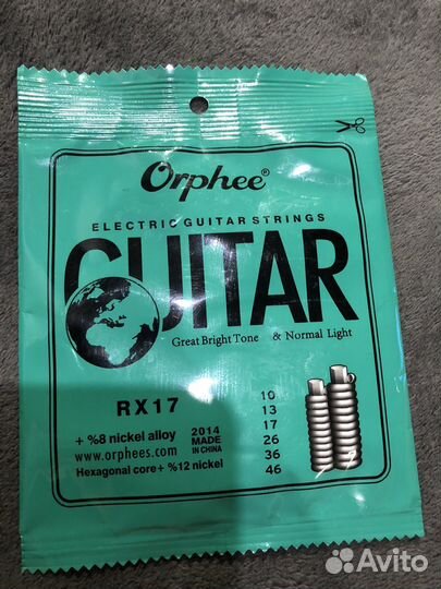 Струны orphee RX17 (10-46), никель