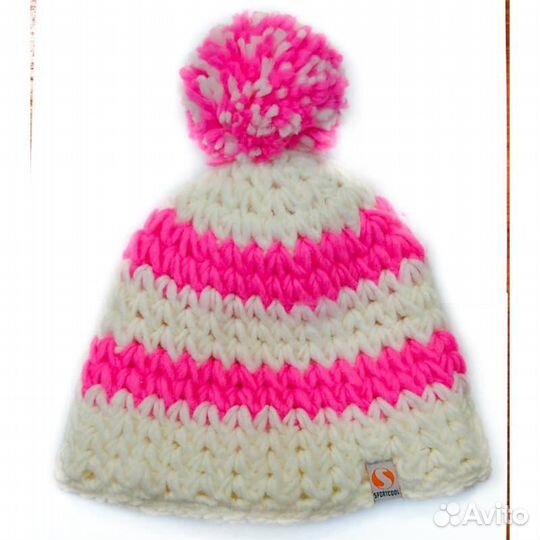 Шапка sportcool art. 126/2 кремовый/красный