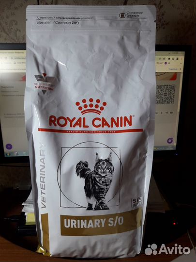 Лечебный сухой корм для кошек RC Urinary 1,5кг