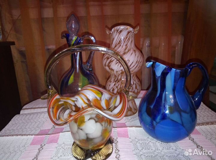 Ваза, конфетница, графин