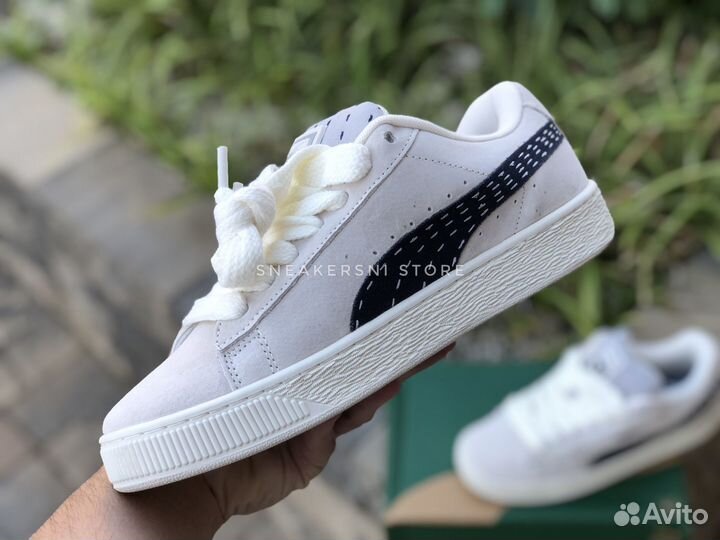 Кроссовки Puma Suede XL White