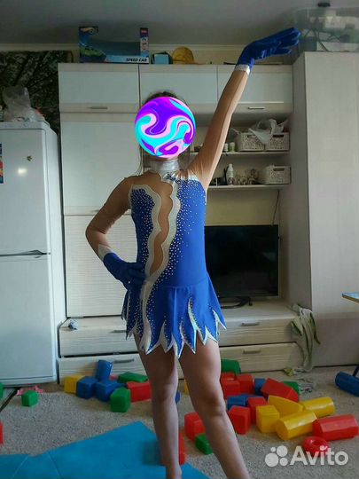 Костюм для фигурного катания 134 140