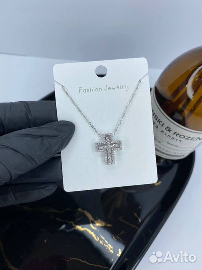 Крестик мед сплав