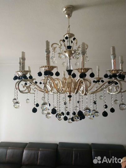 Люстра потолочная бу