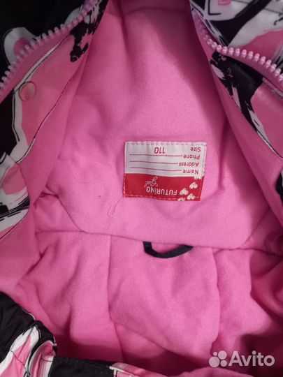 Детский зимний комбинезон на девочку