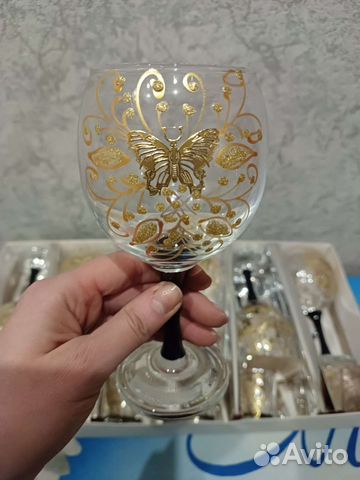 Бокалы для вина, рюмки. Подарочный набор