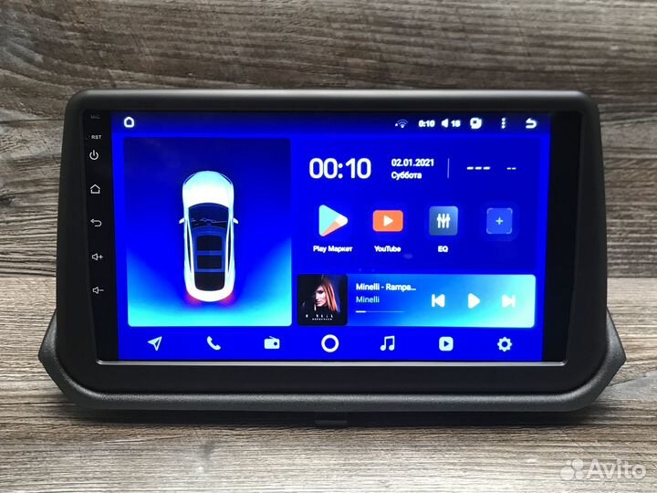 Магнитола Mitsubishi Pajero iO Teyes CC2L plus