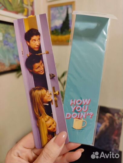 Закладка для книги на резинке 