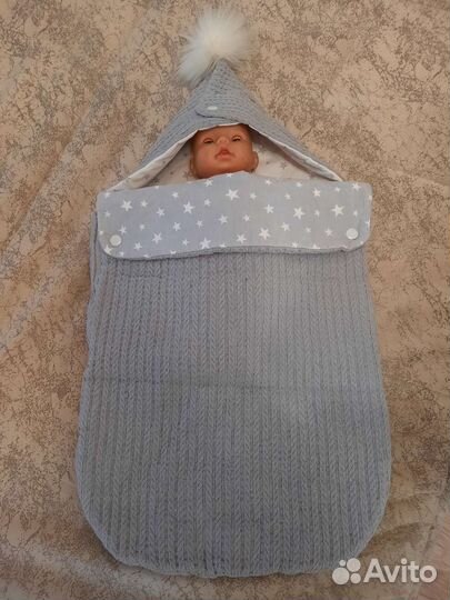 Теплый конверт в коляску