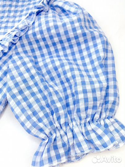 Блузка для девочки хлопковая, 122