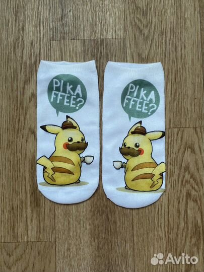Носки с Пикачу
