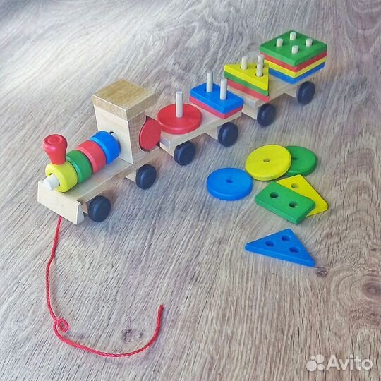 Игрушка-сортер «Паровозик»