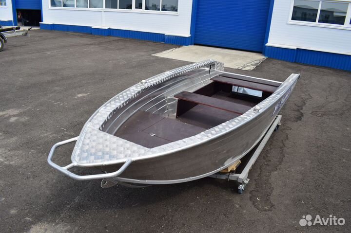 Лодка с увеличенными бортами Wyatboat-390Р новая