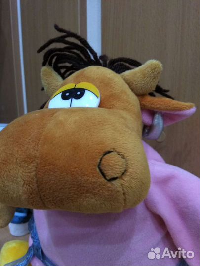 Игрушка плюшевая корова